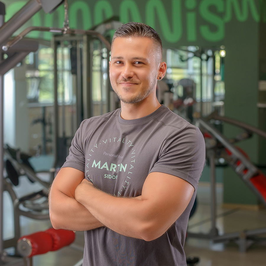osobný tréner Martin Sidor Prešov