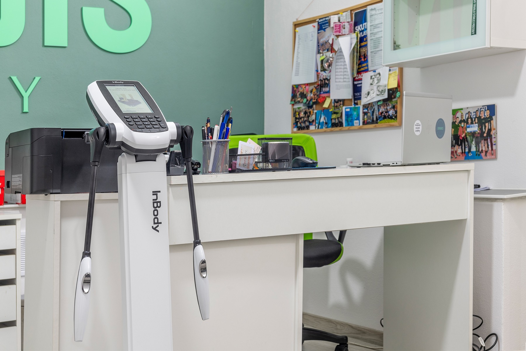 inBody meranie omnis fitness centrum škultétyho prešov