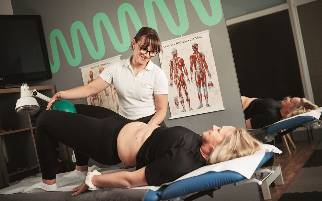 diagnostika diastazy fyzioterapia prešov