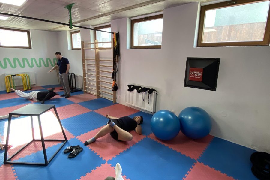 praktická časť kurz fyzioterapie Prešov